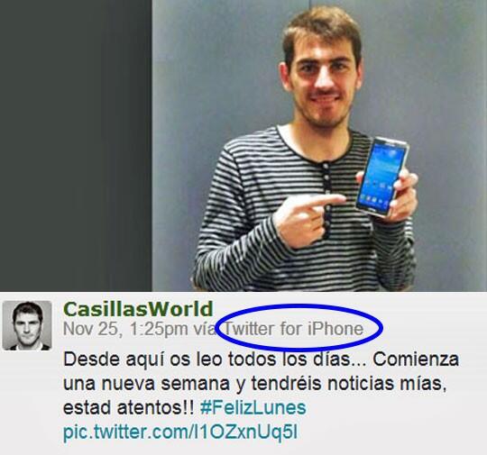 Casillas iphone